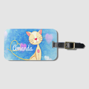 Dreaming Cat Gepäckanhänger