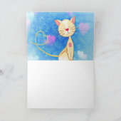 Dreaming Cat Karte (Innenseite)