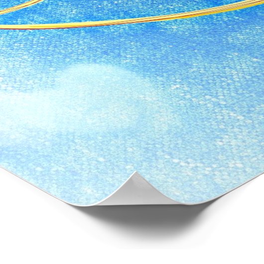 Dreaming Cat Poster (Ecke)