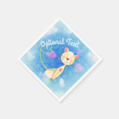 Dreaming Cat Serviette (Ecke)