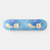 Dreaming Cat Skateboard (Horizontal)