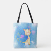 Dreaming Cat Tasche (Rückseite)