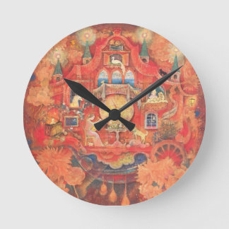 Dreaming Clock: The Automaton of Memories Runde Wanduhr