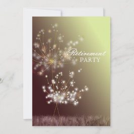 Dreaming Dandels Rentirement-Party Einladung