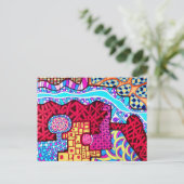 Dreaming-Designs Postkarte (Stehend Vorderseite)