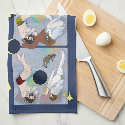 Dreaming Geschirrtuch (Viertel Falte)