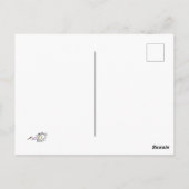 Dreaming Girl Postkarte (Rückseite)