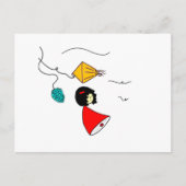 Dreaming Girl Postkarte (Vorderseite)