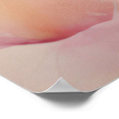 Dreaming in Bloom – Watercolor Sleeping Woman Poster (Ecke)