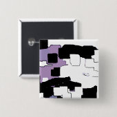 "Dreaming in Lila" Geometrie Button (Vorne & Hinten)