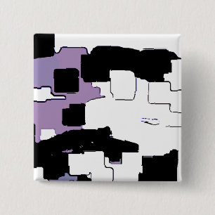 "Dreaming in Lila" Geometrie Button