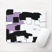 "Dreaming in Lila" Geometrie Mousepad (Mit Mouse)