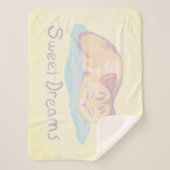 Dreaming Kitten Sherpadecke (Vorderseite)