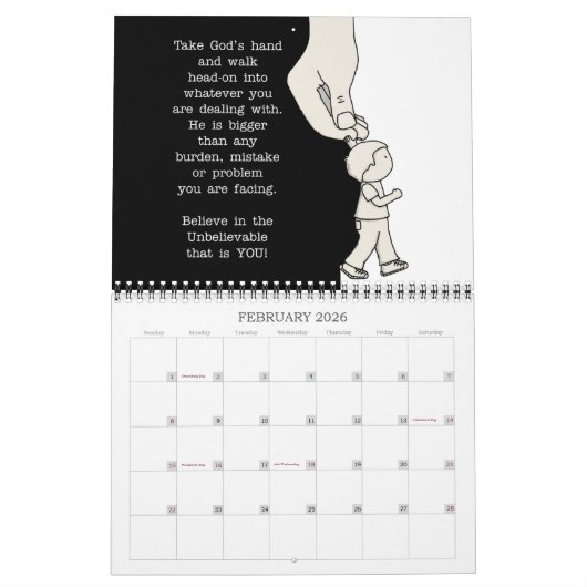 Dreaming Little Boy, Big Dreams 2022 Med Kalender (Feb 2026)