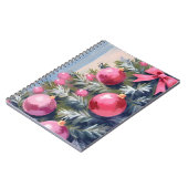 Dreaming of a Pink Christmas | Merry Watercolor Notizblock (Linke Seite)