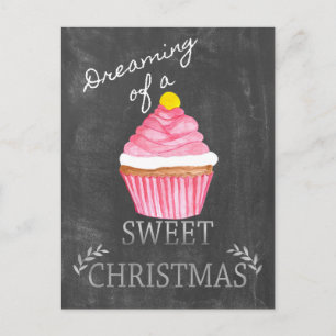 Dreaming of a Sweet Christmas! Postkarte