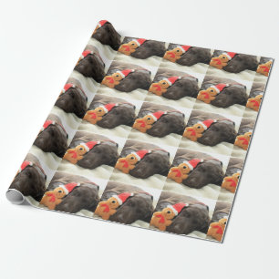 Dreaming of Santa - German Shorthair Puppy Geschenkpapier