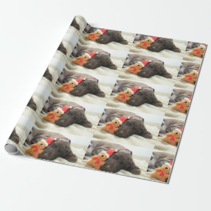 Dreaming of Santa - German Shorthair Puppy Geschenkpapier