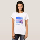 Dreaming of Sunset Over Positano, Italien T-Shirt (Vorne ganz)