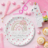 Dreaming Pink Es ist eine Girl Baby Dusche Pappteller (Party)