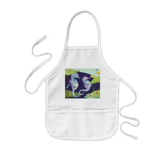 Dreaming Sea Horse Kinderschürze (Vorne)