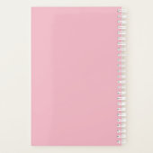 Dreaming Whimsical Unicorn Planer (Rückseite)