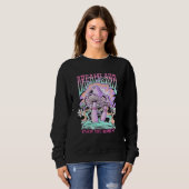 Dreamland Enjoy The Moments retro groovy mushroom  Sweatshirt (Vorne ganz)