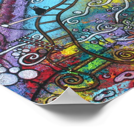 Dreamland III Print Poster (Ecke)