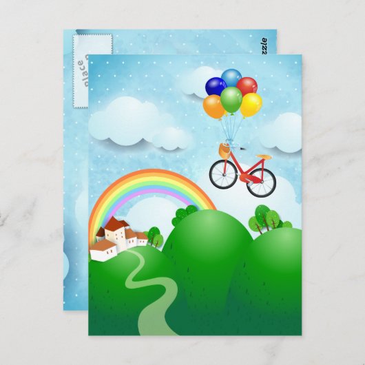 Dreamland Postkarte (Vorne/Hinten)