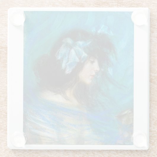 Dreamland von Alice Pike Barney Glasuntersetzer (Rückseite)