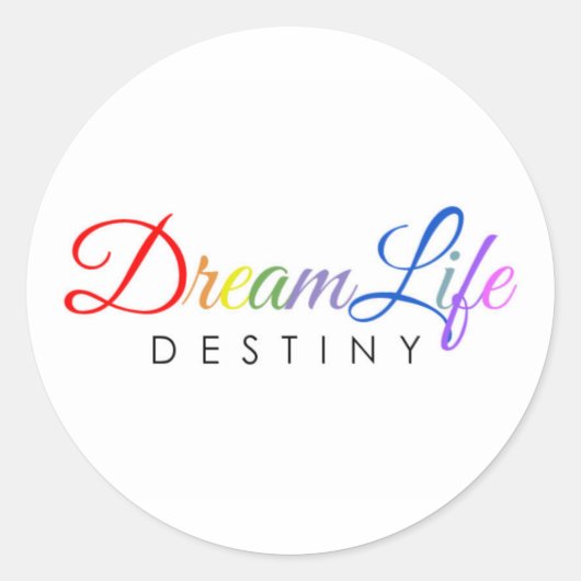 DreamLife Destiny Sticker (Vorderseite)