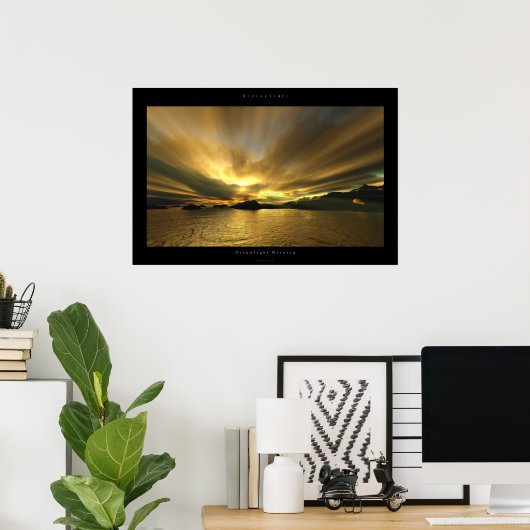 Dreamlight Morning Poster (Heimbüro)