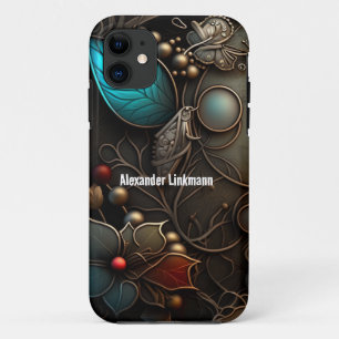 Dreamlike Bronze und Azure Metal Case-Mate iPhone Hülle