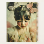 Dreamlike Children Portrait | Butterfly Whisper Planer (Rückseite)