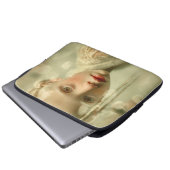 Dreamlike Children Portrait  Whispered Light Child Laptopschutzhülle (Vorne Knopf)