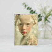 Dreamlike Children Portrait Whispered Light Child Postkarte (Stehend Vorderseite)