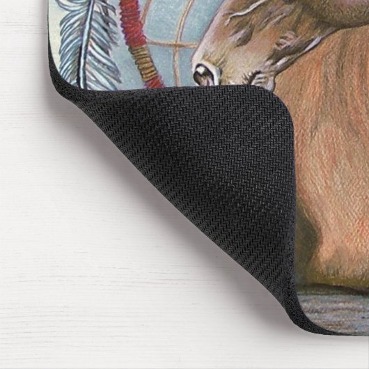 "DreamLike" - Originalkunst für Pferde und Traum Mousepad (Ecke)