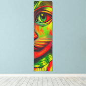 DREAMRZ - CAT ONE - CANVAS DRUCKEN LEINWANDDRUCK (Insitu (Holzboden))