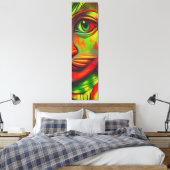DREAMRZ - CAT ONE - CANVAS DRUCKEN LEINWANDDRUCK (Insitu (Schlafzimmer))