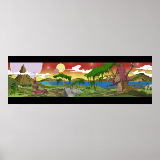 Dreams 36" x 12", Value Poster Paper (Matte) (Vorne)