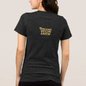 Dreams Begin New Tri-Blend Shirt (Rückseite)