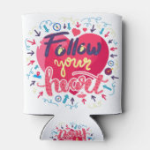 Dreams come true, Inspirational quotes Dosenkühler (Rückseite)