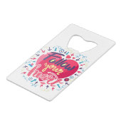 Dreams come true, Inspirational quotes Geldbeutel Flaschenöffner (Rückseite Schrägansicht)