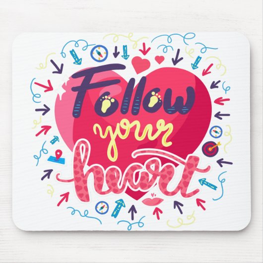 Dreams come true, Inspirational quotes Mousepad (Vorne)