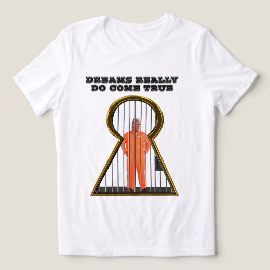 Dreams Do Come True  Tri-Blend Shirt (Design Vorderseite)