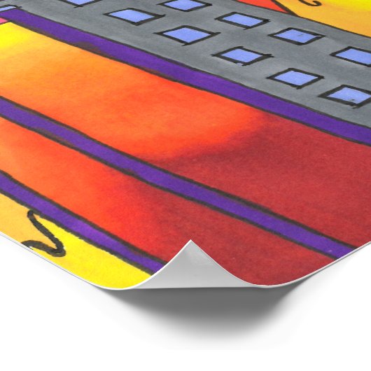 Dreams Doodle Poster (Ecke)