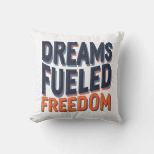 DREAMS FÜRCHTETEN FREIHEIT KISSEN