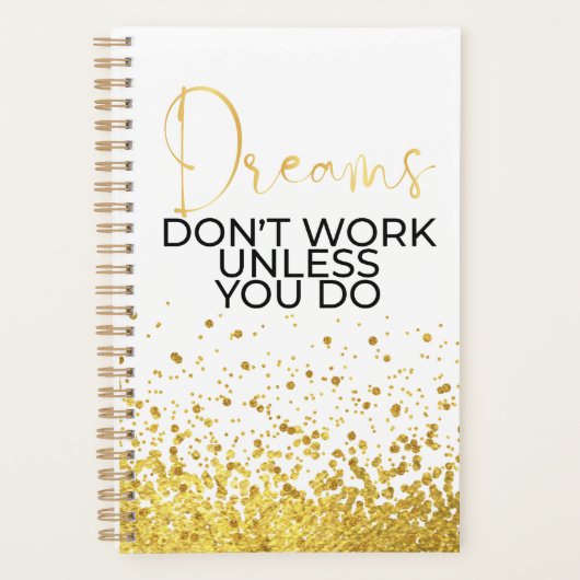 Dreams Gold Planner Planer (Vorderseite)