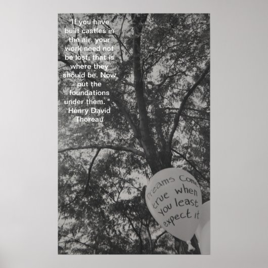 Dreams Happen Poster (Vorne)