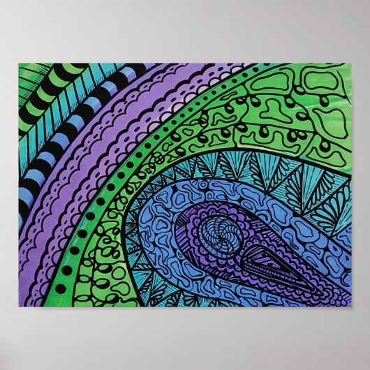 Dreams in Blue Poster (Vorne)